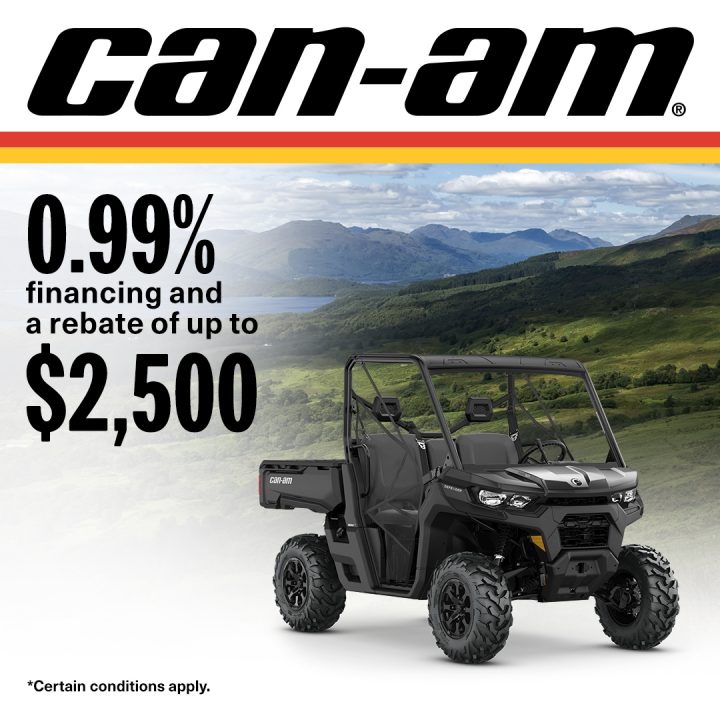 0.99% FINANCING AND A REBATE OF UP TP $2,500